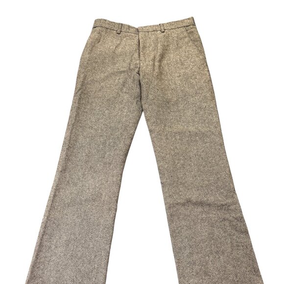 Banana Republic Men’s Wool Blend Dress Pants – Gray Tweed Slacks 32x32 (Inseam 2 - Picture 1 of 6